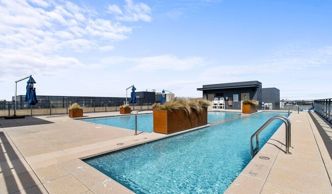 Enjoy your rooftop lap pool