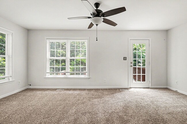 Photo - $2,295/Month | 3 Bed | 2.5 Bath | End-Unit Townhome in Belmont at Carmel Church | New HVAC | Wood...