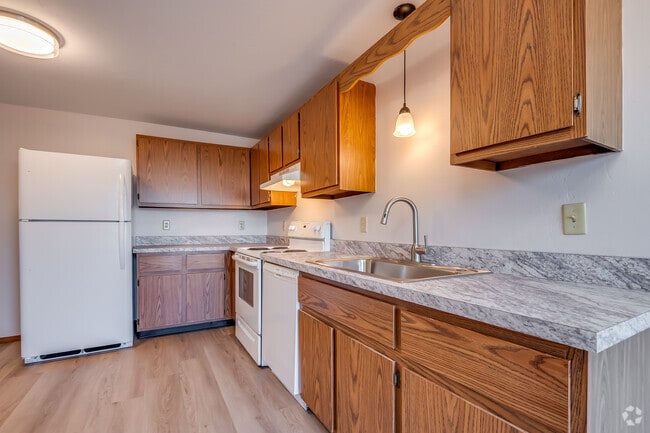 3BR, 1BA - 1,200SF - Kitchen