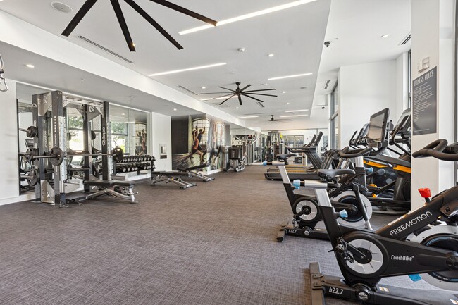 Midtown 205, Charlotte, NC, Sala de Ciclismo - Midtown 205