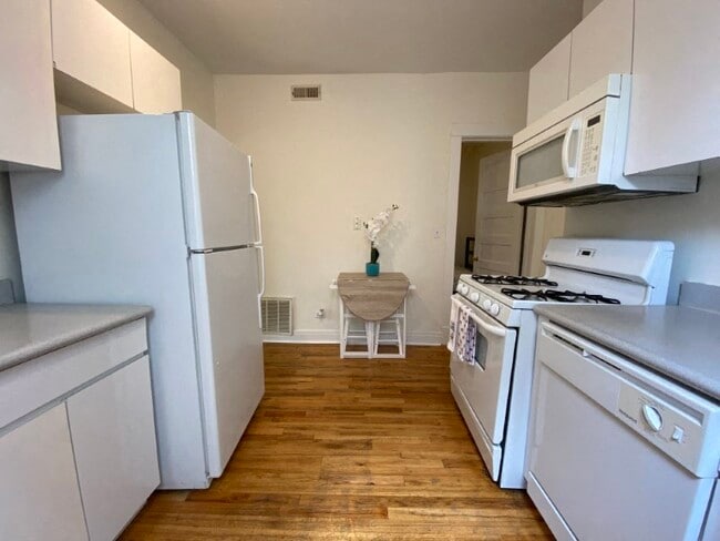 Bright kitchen with plenty of counterspace