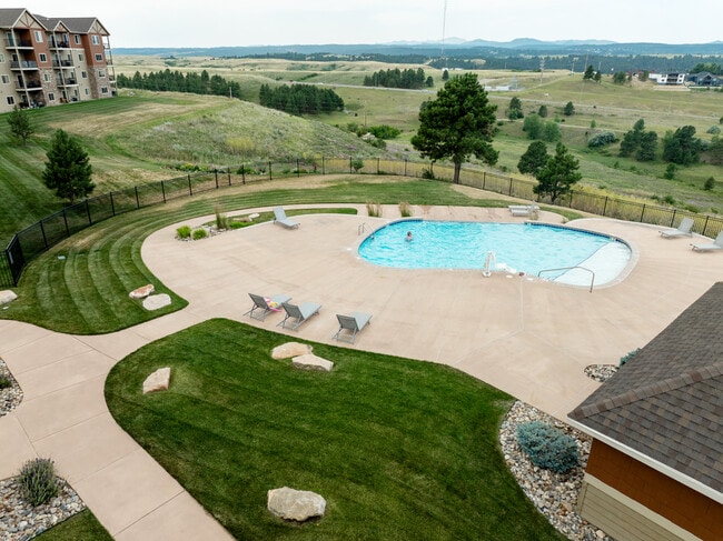 Outdoor heated pool