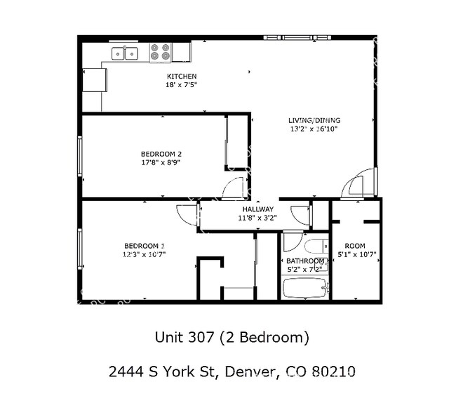 Building Photo - 2444 S York St Unit 301-R