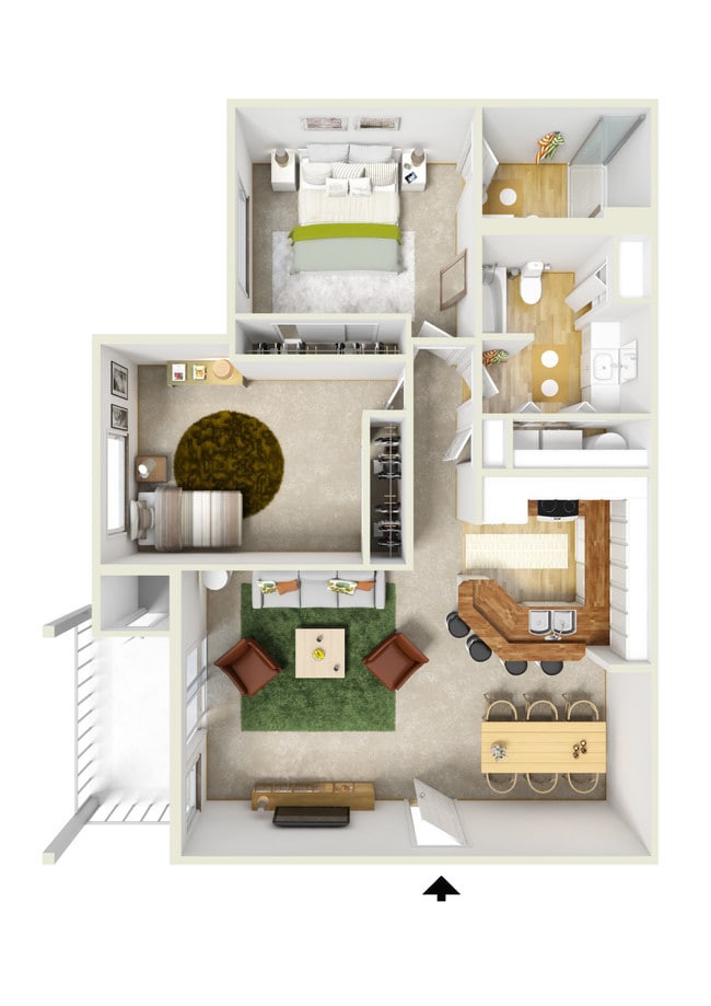 Commons at Verandas in Tanasbourne Apartments