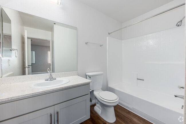 The Waldorf - 2BR, 2BA - 830SF - Primary Bathroom