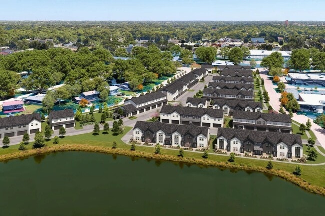 Aerial View of Community - Heyday Aurora