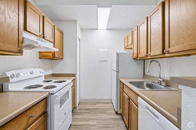 1BR, 1BA - 695SF - Kitchen