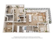 2 Bed 2.5 Bath | 1919 sq ft