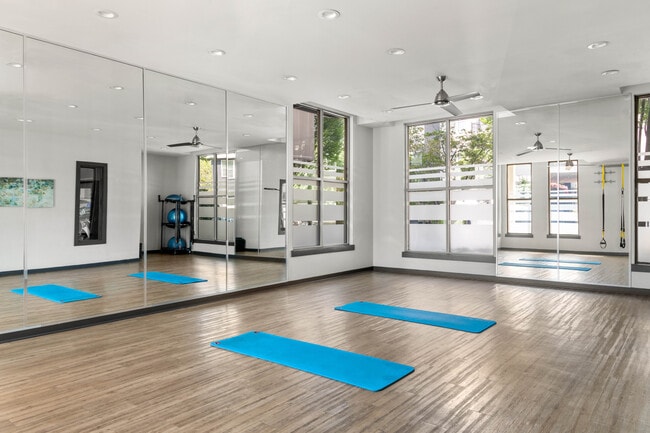 A peaceful space for yoga and mindfulness