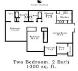 2BR/2BA