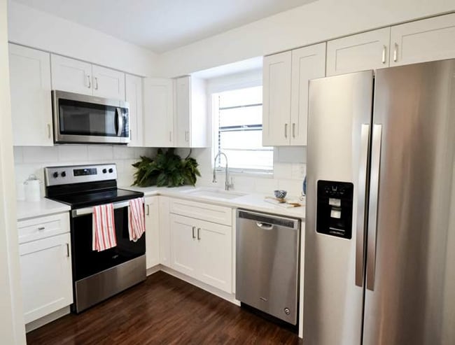 Kitchen - Gandy Parkside Apartments