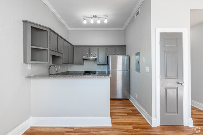 LIVING AREA/KITCHEN