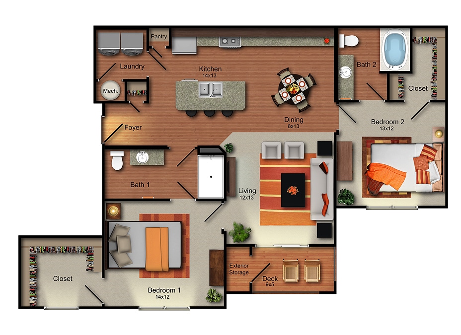 Floor Plan - Miro