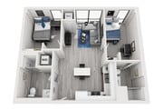2BR/2BA - Type 3