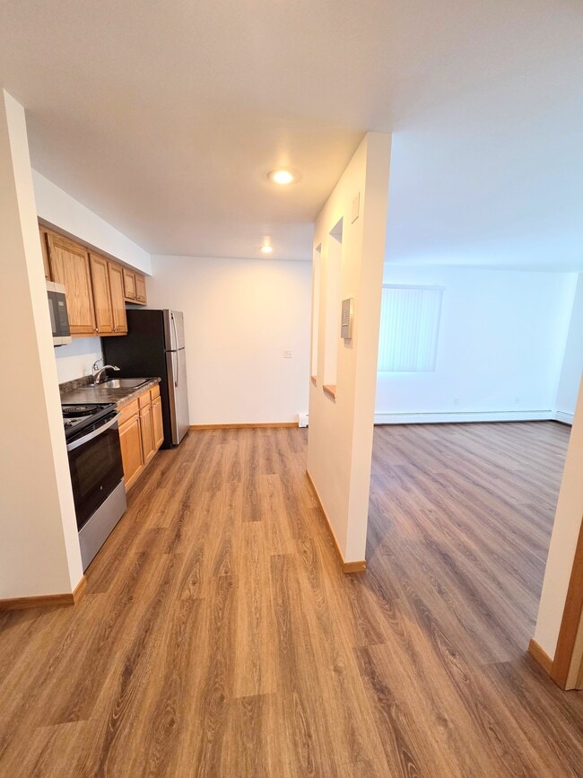 Large 1 bed kitchen view 2