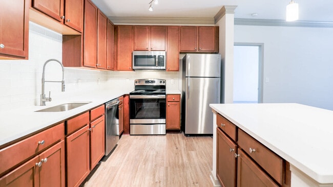 Kitchen with Stainless Steel Appliances