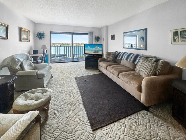 Photo - Waterfront Furnished 1 Bed, 1.5 Bath at Chateau Towers – 9th Floor with Balcony