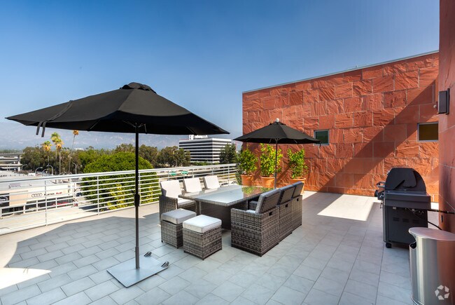 Área de barbacoa en el 6.° piso