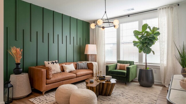 Living Room with Hard Surface Flooring