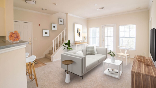 Carpeted Living Room - Liberty Park