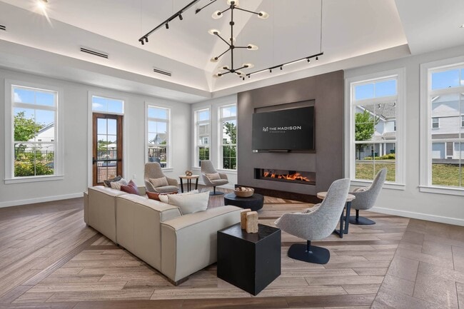 Windows on two walls mean the room stays bright without any lights on.