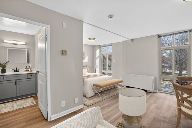 Welcome to Merrill House Apartments, where modern comfort meets style. This inviting space features an open layout, chic furnishings, and natural light throughout. Ready to find your perfect home? Schedule a tour today!