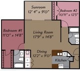 2BR/2BA