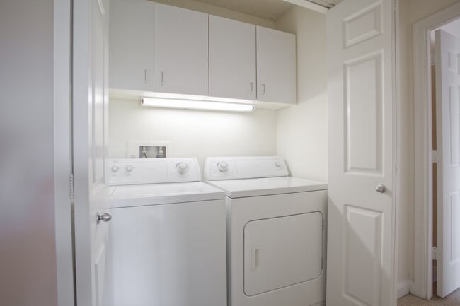 In-unit washer and dryer