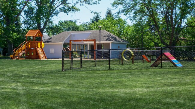 Fenced Dog Park at Prairie West in Ames, IA