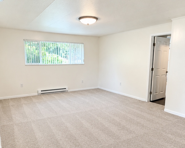 Living Room with new carpeting