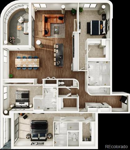 Photo - 3520 Chestnut Pl Unit 1101