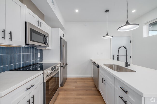 1HAB, 1BA - Cocina - Tipo A - Harbor Flats