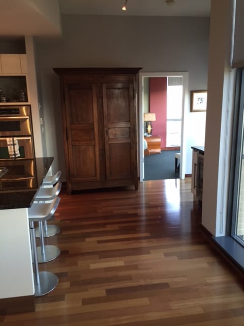Looking to MBR From Kitchen - 1413 P St NW Unit 501