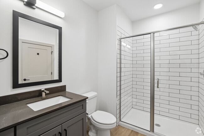 Colfax 2BR, 2BA - 1,190SF - Primary Bathroom