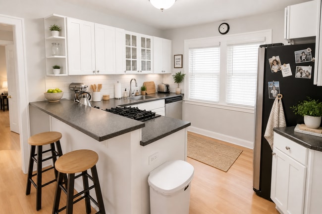 Beautiful Kitchen with Backsplace - 1621 N Astor St Unit Lower