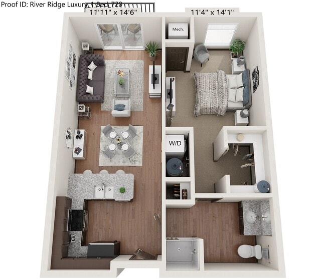 Large One Bedroom