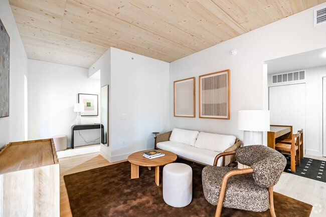 2BR, 2BA - 1,204SF - Living Room - VANILLA 301 SPE LLC