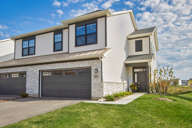 The Conservancy at Gilberts Beautiful Townhome Elevation - The Conservancy at Gilberts Townhomes