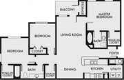 3 Bed 2 Bath