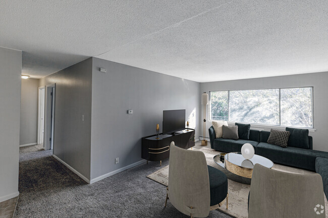 Staged Living Room - Timber at JZ Living Rental