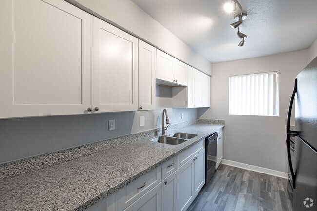 Kitchen with abundance of countertop space