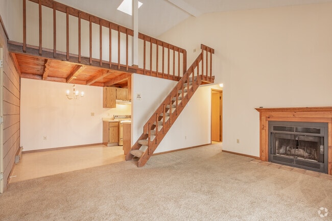 2BD 1BA w/Loft 864 sq. ft.