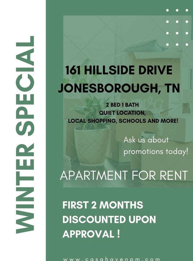 Charming 2 Bedroom Home in Jonesborough — Move-In Special Available! - Charming 2 Bedroom Home in Jonesborough — Move-In Special Available! Unidad 171 Hillside Dr - 1