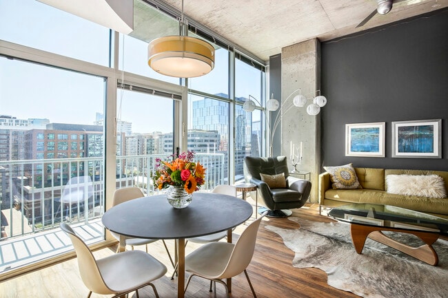 Living area - 1700 Bassett St Unit 1121