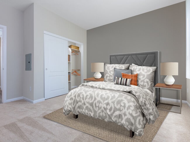 Upgraded Apartment Home Guest Bedroom