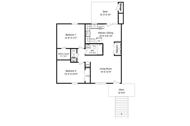 Coming Soon: 2BR, 1 1/2BA condo