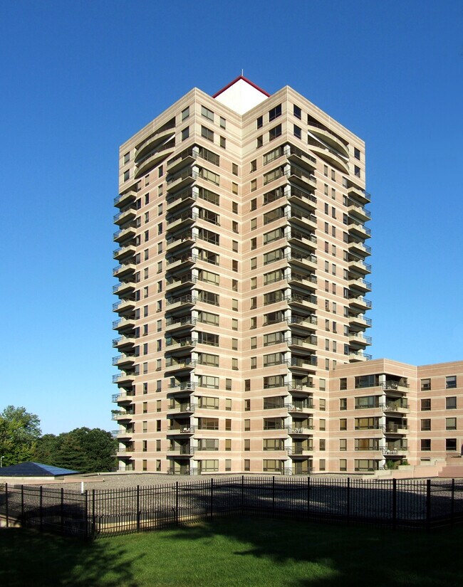 View from the west - Park Plaza Condominiums