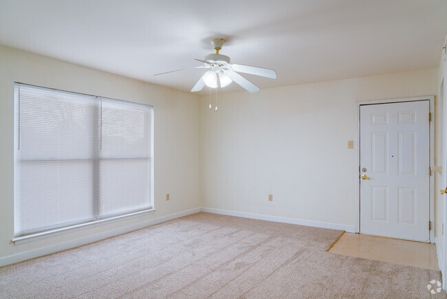 2BR, 1BA - 844 SF - Living Room - Beacon Pointe - Wilson