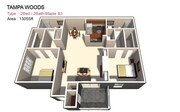2 BED / 2 BATH