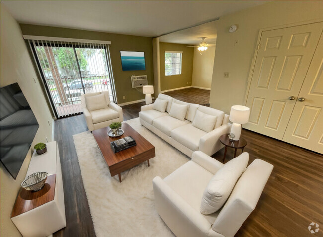 Living Room - Virtually Staged (Furniture Not Included) - 300 East Tujunga Rental